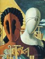 las dos máscaras 1926 Giorgio de Chirico Surrealismo